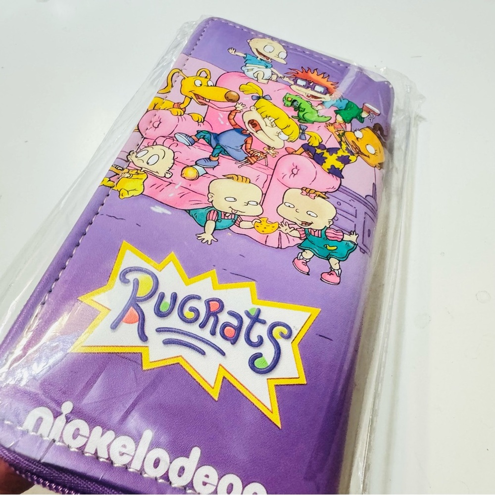 Rugrats Purple Wallet